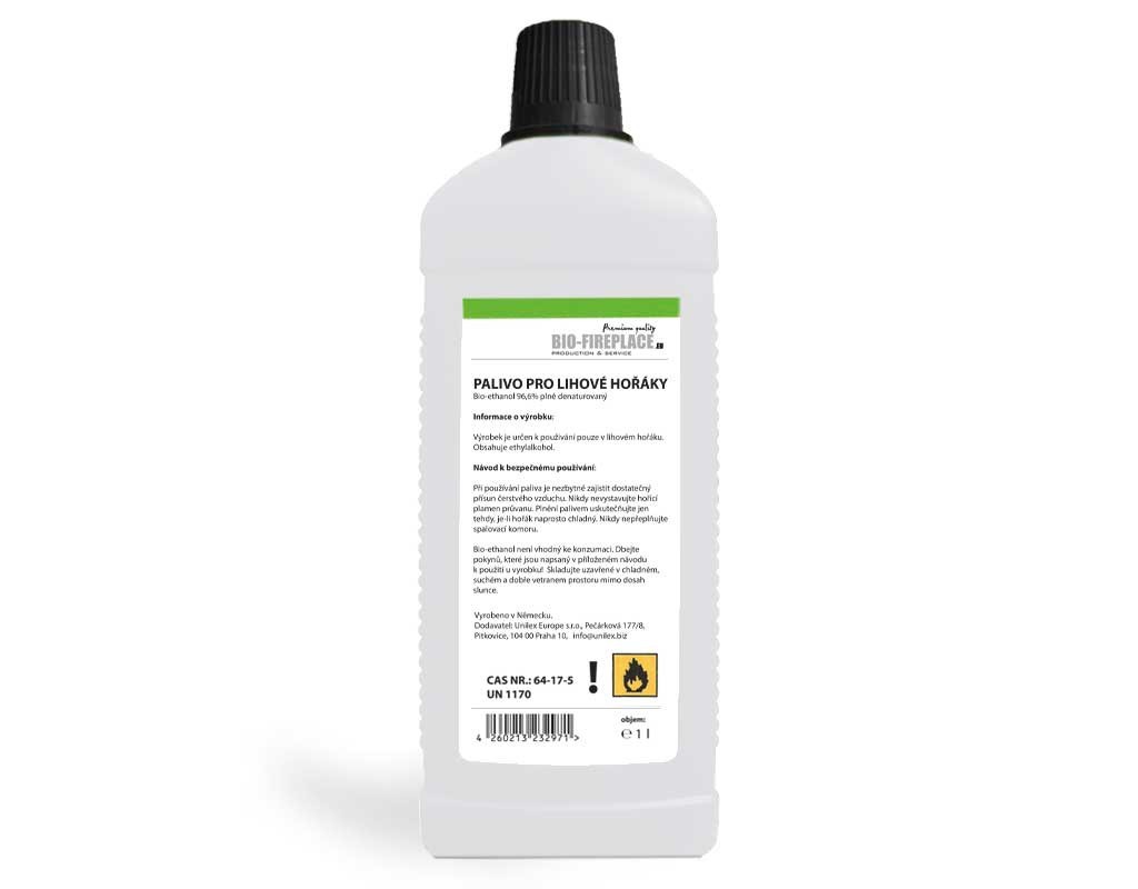 1L Bioethanol pro krby (Biolih, Bio Gel, Bio Ethanol, Bioalcohol, Biogel)