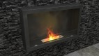 Fireplace without chimney AF-61 + Burner 370