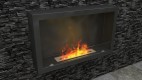 Fireplace without chimney AF-61 + Burner 480