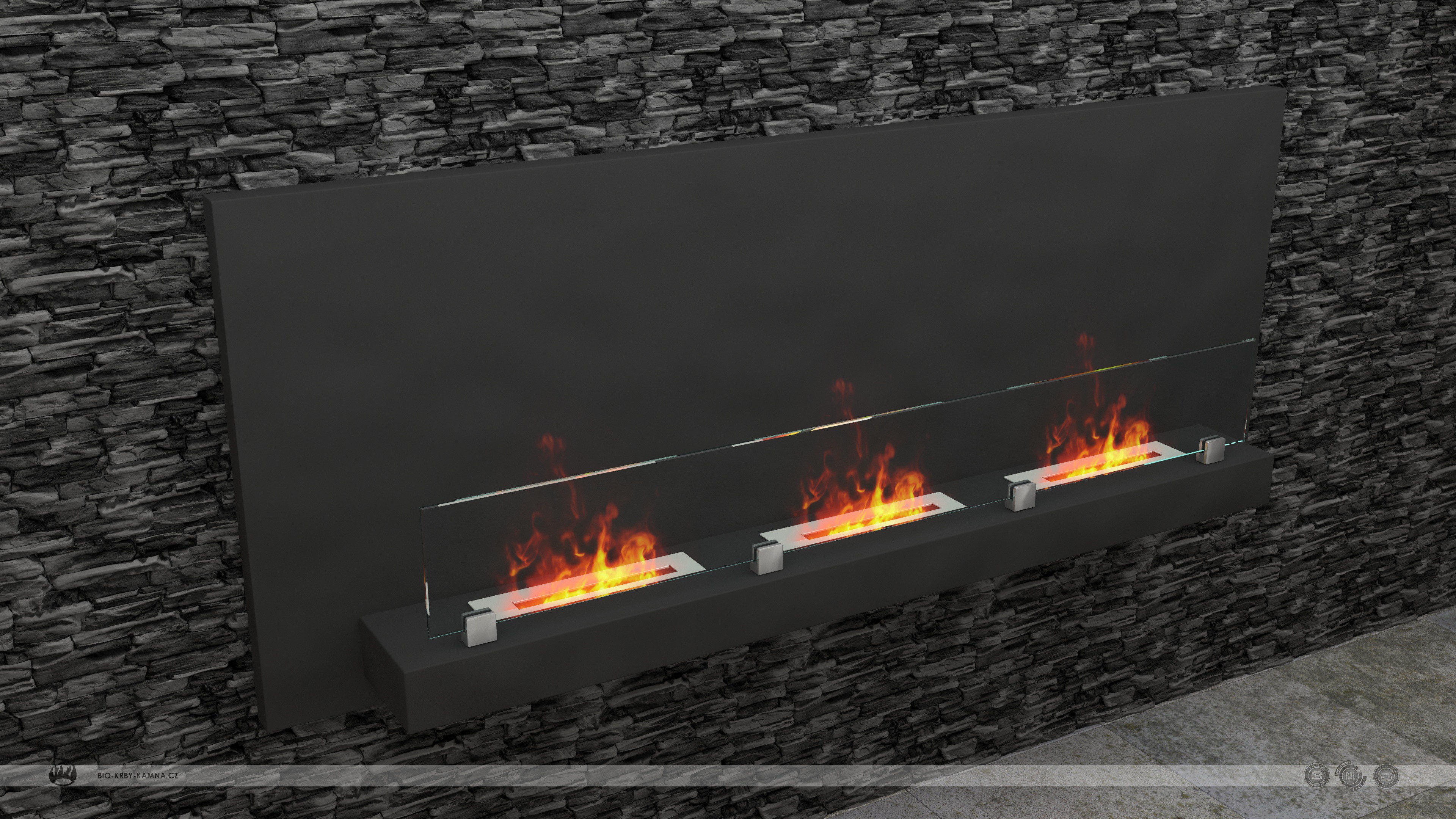 Fireplace without chimney AF-51