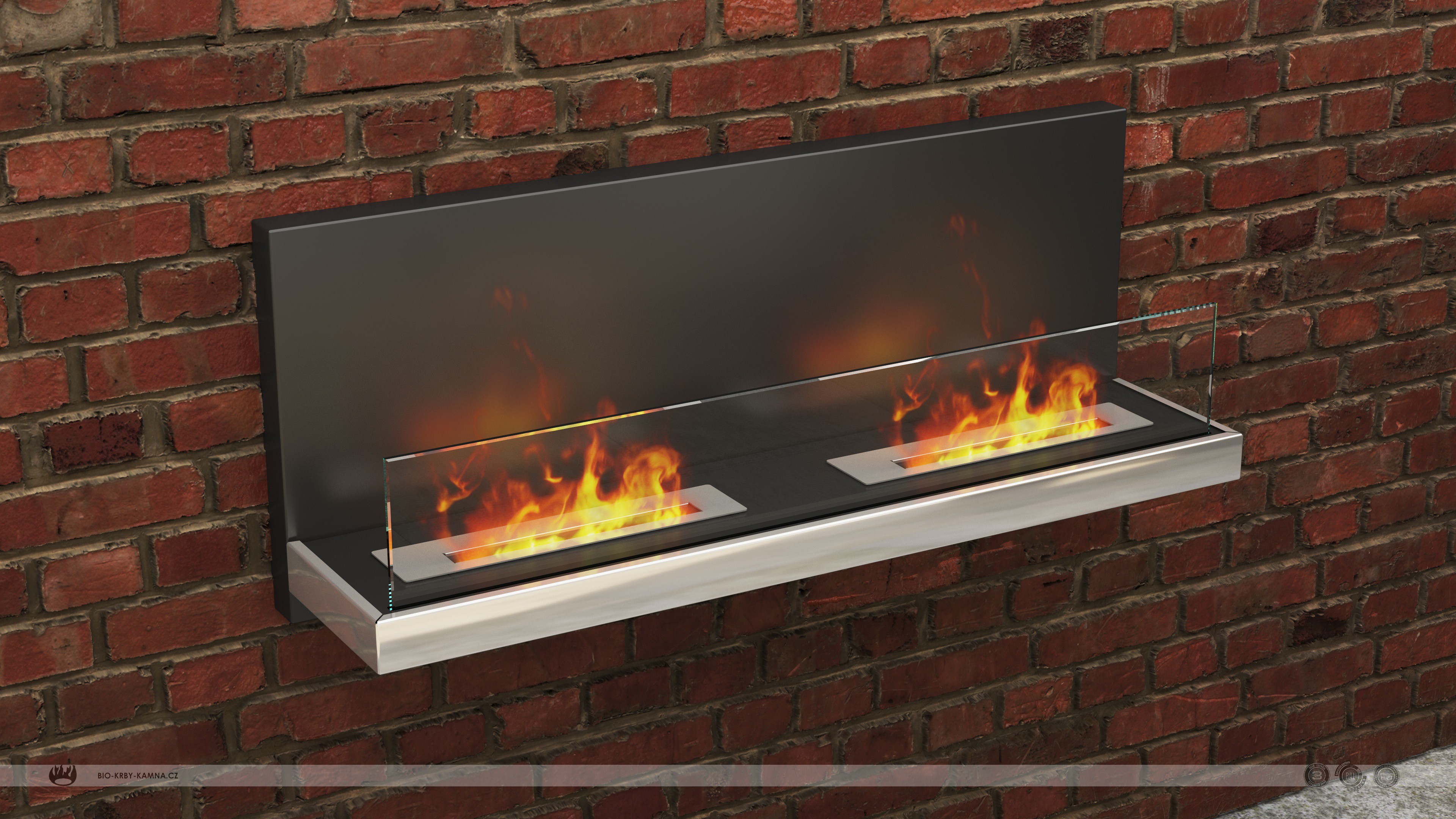 Fireplace without chimney AF-64