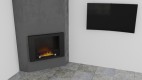 Fireplace without chimney AF-66