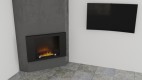 Fireplace without chimney AF-66