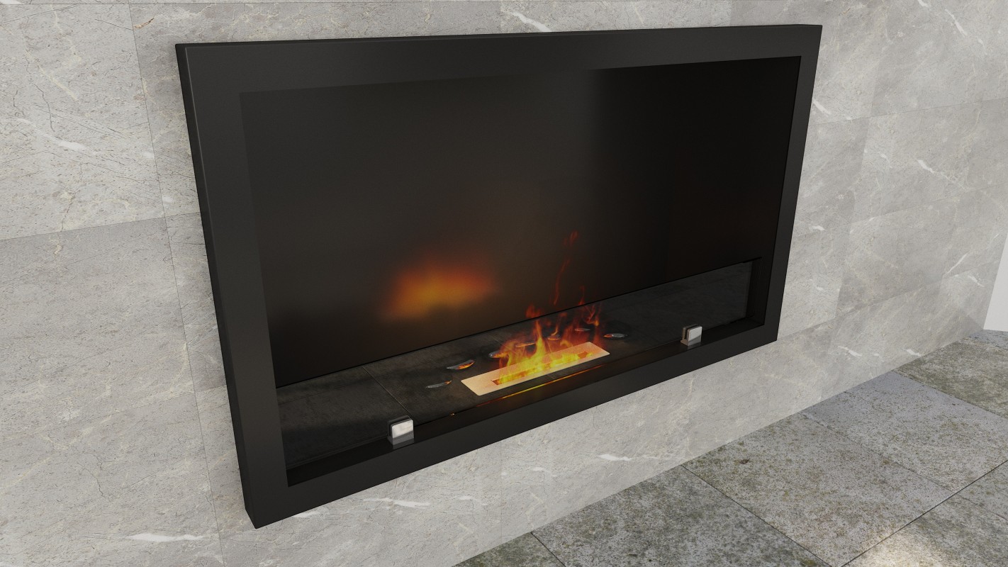 Wall hanging Bio fireplaces without chimney AF-68