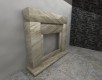 STONE-09 fireplaces without chimney