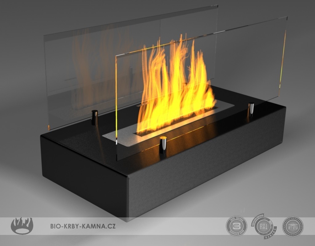 Fireplace without chimney BIO-04B