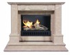STONE-01 fireplaces without chimney
