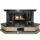 STONE-03 fireplaces without chimney